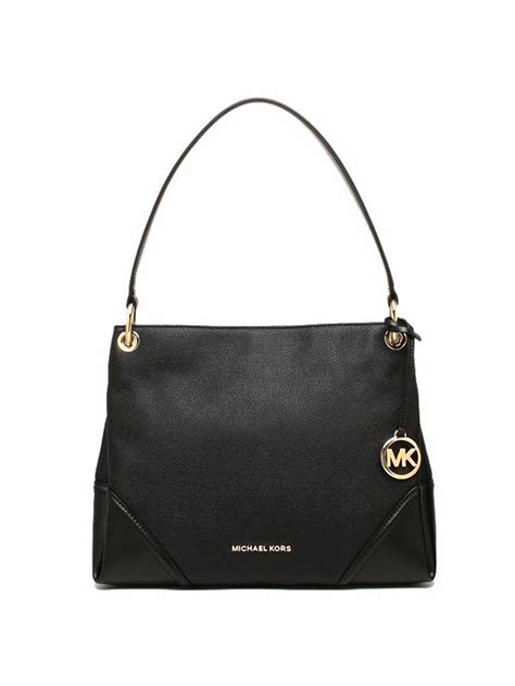 michael michael kors nicole medium leather shoulder bag